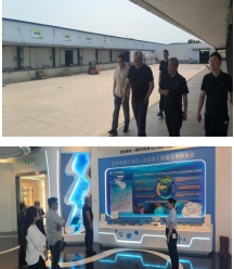 在公司銳總帶領(lǐng)下對(duì)青島兩家公司進(jìn)行考察